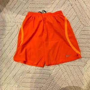 Orange Nike Shorts
